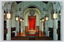 c1950s~Washington DC~First Baptist Church~Interior~16th & O Sts~Vintage Postcard picture