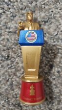 President Donald Trump Gold Statue King Chess Figure Display Piece picture