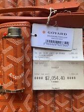 Authentic SELLERS  - Goyard , Rare Lighter Case / Orange Full Size picture