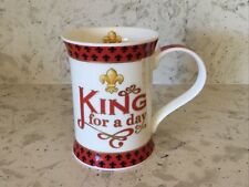Dunoon FINE Bone China MUG KING FOR A DAY  By Kate Mawdsley Made In England picture