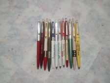 Vintage Ballpoint Pen Lot Of 12 USA Made Decent Some Very Rare Unique And Htf picture