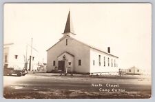 San Diego California, Camp Callan North Chapel, Vintage RPPC Real Photo Postcard picture