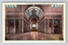 Albany NY-New York, The Rotunda, State Education Building, Vintage Postcard picture