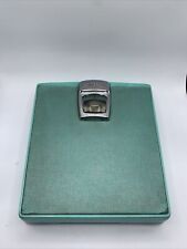 Vintage The Brearley Company Mid Century Counselor Blue/green Bathroom Scale picture