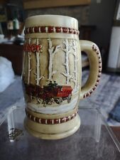 1981 Budweiser X mas beer mug  EXC condition  picture