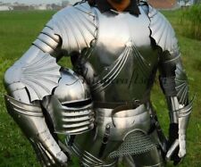 Medieval Gothic Half Body Armor Cuirass Steel Knight Costume Armor picture