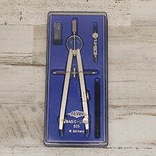 Vintage Alvin 505 Basic Line Compass - Made in West Germany picture