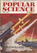 POPULAR SCIENCE 7 1956 Guided Missile ships; Tesla; Plymouth Fury; NYCRR Xplorer picture