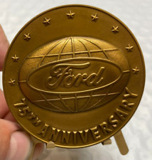 Ford 75th Anniversary Medallion  Diamond Jubilee With display stand 1978 picture