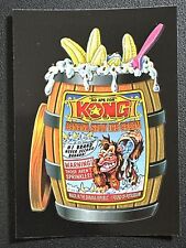#1 KONG BANANA SPLIT ICE CREAM 2017 Wacky Packages 50th Crazy Video Game picture