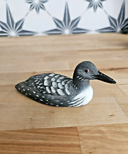 Common Loon American Wildlife Collection Duck Figurine Signed Hand Painted picture