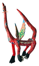 Dragon Hand Crafted Wood Mexican Folk Art Fantasy Alebrije from Oaxaca 11.25