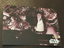 2019 Topps Star Wars Empire Strikes Back Black & White Red Hue /10 Card 38 NM picture