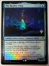MTG Kamigawa Neon Dynasty - The Reality Chip - FOIL Promo Rare - #074 NM picture