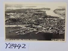 VINTAGE POSTCARD US NAVY SHIP YARD MILITARY BREMERTON WASHINGTON SEATTLE PACIFIC picture
