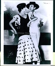 1983 Rita Hayworth With Her Father Dancer Eduardo Cansino Actress Photo 8X10 picture