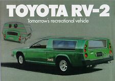 1973 Toyota RV-2 Car Camper Sales  Dealer Brochure picture