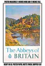11x17 POSTER - 1949 The Abbeys of Britain Tintern Abbey picture