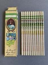 12 Vintage Pencil Supalite In Memory of Murtala Ramat Muhammed NOS picture