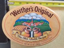 Vintage 1985  Werther's Original Candy Tin The Original World Recipe. Good Cond. picture