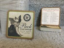 20 Beer Coasters North Coast Brewing Puck The Beer USA G595 picture