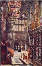 1910s London England Postcard Chapel of Henry VII / Tuck's 
