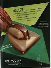 1946 Hoover Upright Vacuum Cleaner wartime lesson Vintage Print Ad 2 picture