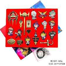20pcs Yu-Gi-Oh Millennium Items Puzzle Necklace Keychain Pendant in Box picture