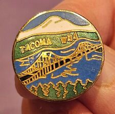 Vintage Tacoma Washington WBA Bowling Collectible Pin Pinback Lapel RARE picture