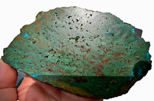 Malachite-Chrysocolla - Cut and Partially Polished - From Western Australia picture