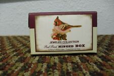 Cherished Treasures Red Bird Hinged Box picture