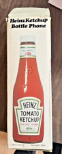 Vintage Heinz Tomato Ketchup Bottle phone in box 1984 picture