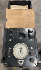 Antique 1930's Sangamo Portable Test Meter Type J, 115/230V picture