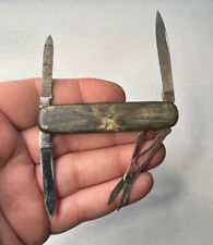 Antique Imperial Multi-Blade Folding Pocket Knife with Horn Handle, 3