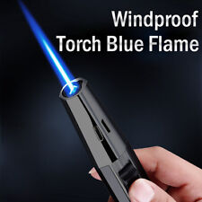 Butane Torch Lighters Jet Flame Windproof  Refillable Gas Lighter for Candle,BBQ picture