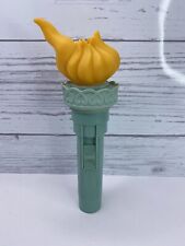 Vintage RARE Flashlight Statue Of Liberty Torch Made In USA Keep The Torch Lit picture