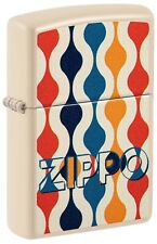 Zippo Lighter: Zippo Retro Logo - Flat Sand 49902 picture