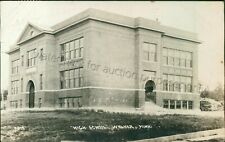 Walker, MN: High School 1920 RPPC, Vintage Minnesota Real Photo Postcard picture