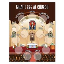 What Do I See At Church Activity Card - Pack of 12 picture