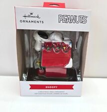 Hallmark Ornament Snoopy Red Dog House Gifts Presents Christmas Peanuts  picture