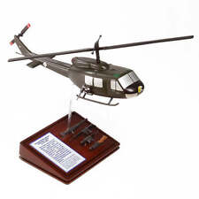 U.S. Army Bell UH-1 Huey Iroquois With Weapons Desk Top Helicopter 1/40 SC Model picture