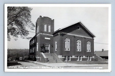RPPC 1950'S. BARBOURVILLE, KY. FIRST BAPTIST CHURCH. POSTCARD 1A37 picture