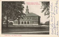 Town Hall Billerica Massachusetts MA 1904 Postcard picture