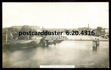 FARNHAM Quebec 1914 Panoramic View. Bridge. Real Photo Postcard by Rumsey picture