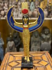 Nice golden statue of isis Egyptian goddess of love music happines medicine picture