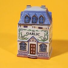 New Unused Lenox Spice Village 1989 GARLIC Fine Porcelain Spice Jar No Box picture