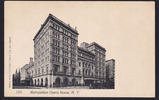 New York City-Metropolitan Opera House-Unused-Antique c1906 Postcard picture
