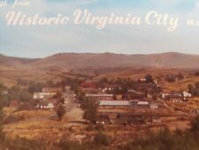 C 1960s Greetings From Historic Virginia City Montana Chrome Vintage Postcard picture
