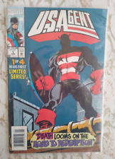 U.S. Agent #1 John Walker Cap America Marvel Comics June 1993 BAGGED AND BOARDED picture