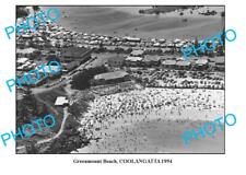 OLD LARGE PHOTO COOLANGATTA QLD GREENMOUNT BEACH c1954 picture